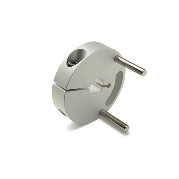 CntrlFlx Cplng Hub, Dbl, Bore 0.625", OD2.205", Aluminum, CPRD35-10-A